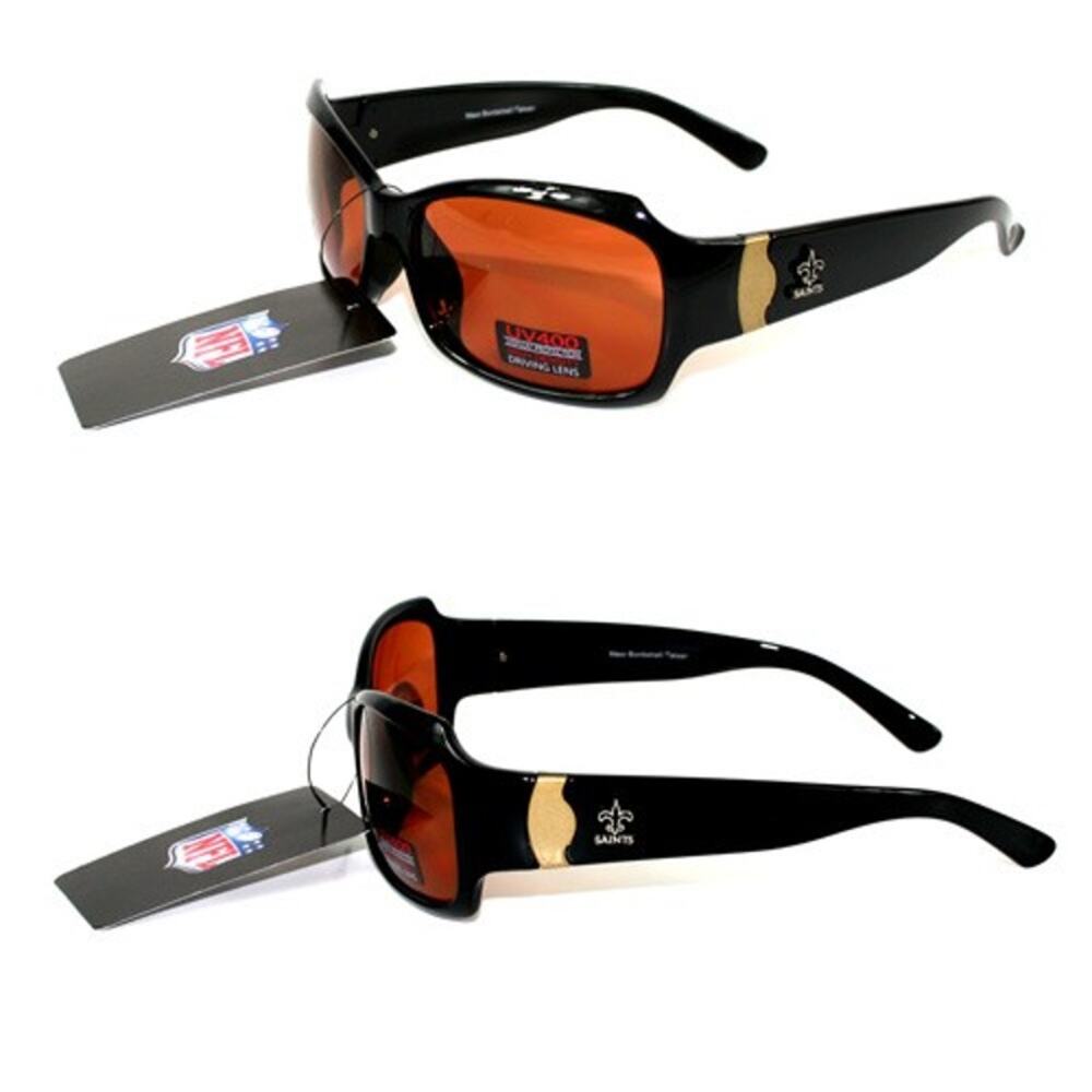 NFL Sunglasses Saints Team Black Logo New Orleans UV Protection Bowl New